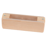Handcrafted Wooden Marble Brain Teaser - Natural