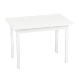 Handcrafted Wooden Children’s Rectangular Table - White