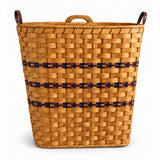 Laundry HamperMedium Hamper with Leather Handles | Amish HandwovenAmerican-HandcraftedAmish-HandwovenSaving Shepherd