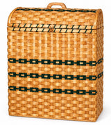 Laundry HamperSmall Waterfall-Lid Laundry Hamper | Amish HandwovenAmish-HandwovenbasketsSaving Shepherd