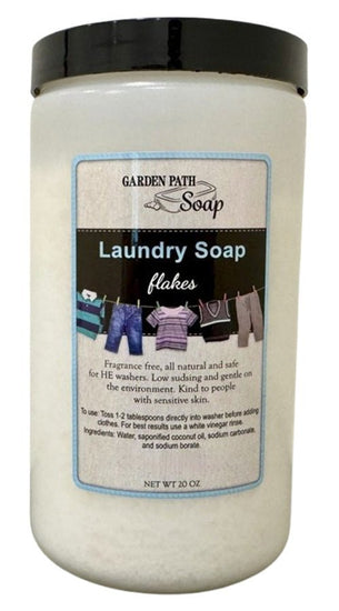 laundry soapLAUNDRY SOAP FLAKES - Fragrance Free Low Suds Gentle on Skin Eco - Friendlyfragrancefragrance - freeSaving Shepherd