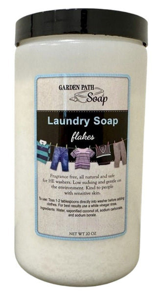 laundry soapLAUNDRY SOAP FLAKES - Fragrance Free Low Suds Gentle on Skin Eco - Friendlyfragrancefragrance - freeSaving Shepherd