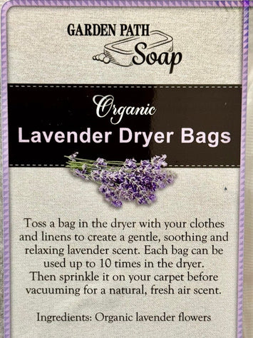 Laundry SuppliesLAVENDER DRYER BAGS - Gentle Calming Clean Fragrancebar soapfragranceSaving Shepherd