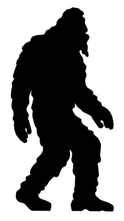 Lawn DecorBIG FOOT SILHOUETTE - Sasquatch Bigfoot Outdoor Yard Art in 2 SizesSaving Shepherd