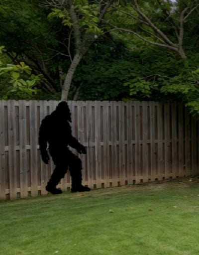 Lawn DecorBIG FOOT SILHOUETTE - Sasquatch Bigfoot Outdoor Yard Art in 2 SizesSaving Shepherd