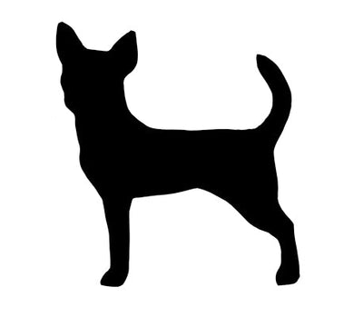 Lawn DecorCHIHUAHUA SILHOUETTE - Adorable Dog Outdoor Garden Stake and Wall ArtSaving Shepherd