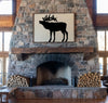 Lawn DecorELK SILHOUETTE - All Weather Reindeer Wildlife Garden & Yard ArtSaving Shepherd