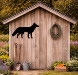 Lawn DecorFOX SILHOUETTE - All Weather Wildlife Outdoor Garden & Yard ArtSaving Shepherd