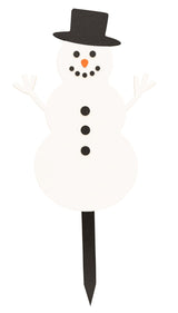 Lawn DecorFROSTY the SNOWMAN WINTER DECOR - All Weather Christmas Holiday Garden StakeChristmasChristmas DecorSaving Shepherd