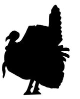 Lawn DecorGOBBLER SILHOUETTE - All Weather Tom Turkey Wildlife Garden & Yard ArtSaving Shepherd