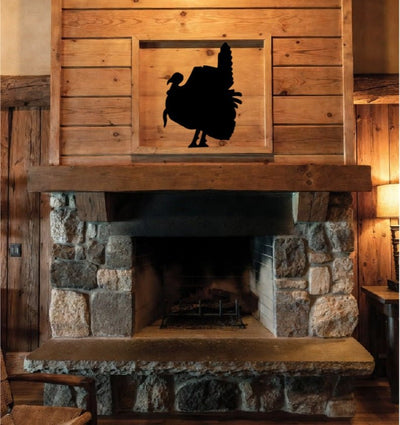 Lawn DecorGOBBLER SILHOUETTE - All Weather Tom Turkey Wildlife Garden & Yard ArtSaving Shepherd