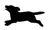 Lawn DecorRUNNING PUPPY DOG SILHOUETTE - Playful Pup Amish Outdoor Yard and Wall ArtSaving Shepherd