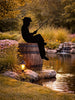 Lawn DecorSITTING FISHERMAN SILHOUETTE - Large 54