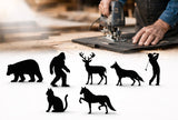 Lawn DecorSQUIRREL SILHOUETTE - Amish All Weather Wildlife Garden & Yard ArtSaving Shepherd