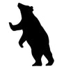 Lawn DecorSTANDING BEAR SILHOUETTE - All Weather Wildlife Garden & Yard Art in 2 SizesSaving Shepherd