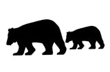 Lawn DecorWALKING BEAR SILHOUETTE - Large All Weather Garden & Yard Art in 2 SizesSaving Shepherd