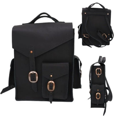 Leather BackpackHIGHLAND BACKPACK - Adjustable for Backpack or Cross Shoulder BagAmishbagSaving Shepherd