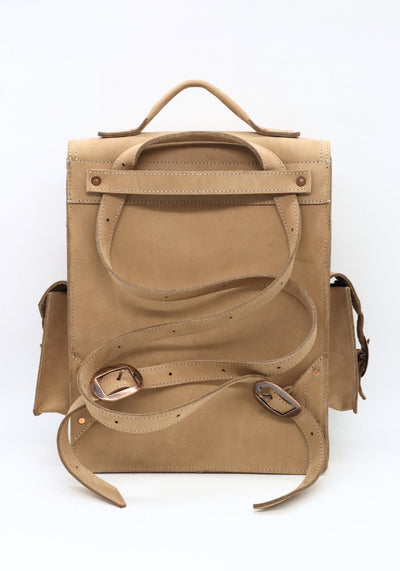 Leather BackpackHIGHLAND BACKPACK - Adjustable for Backpack or Cross Shoulder BagAmishbagSaving Shepherd