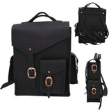 Leather BackpackLARGE HIGHLAND BACKPACK - Adjustable for Backpack or Cross Shoulder BagAmishbagSaving Shepherd