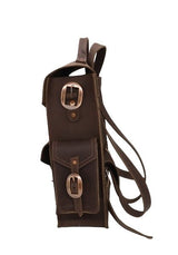 Leather BackpackLARGE HIGHLAND BACKPACK - Adjustable for Backpack or Cross Shoulder BagAmishbagSaving Shepherd