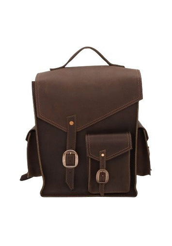 Leather BackpackLARGE HIGHLAND BACKPACK - Adjustable for Backpack or Cross Shoulder BagAmishbagSaving Shepherd