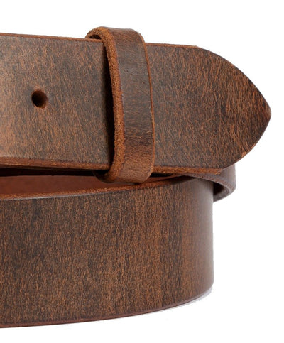 Leather Belt1" DISTRESSED LEATHER BELT - Soft & Durable Stitched or UnstitchedbeltleatherSaving Shepherd