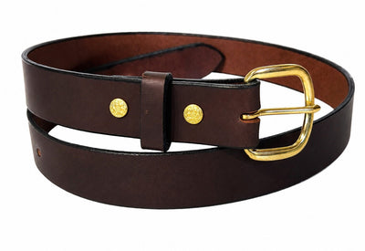 Leather BeltCLASSIC LEATHER BELT - Everyday Full-Grain 1¼" Leather Belt Amish Made in USAbeltbeltsSaving Shepherd