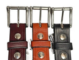 Leather BeltHEAVY DUTY WORK BELT - Black or Brown 1½" Wide with Roller BucklebeltbeltsSaving Shepherd