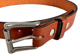 Leather BeltHEAVY DUTY WORK BELT - Black or Brown 1½" Wide with Roller BucklebeltbeltsSaving Shepherd