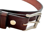 Leather BeltHEAVY DUTY WORK BELT - Black or Brown 1½" Wide with Roller BucklebeltbeltsSaving Shepherd