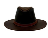Leather HatAUSSIE OUTBACK HAT - Amish Handcrafted Leather Cowboy Bush StyleAmishcowboySaving Shepherd