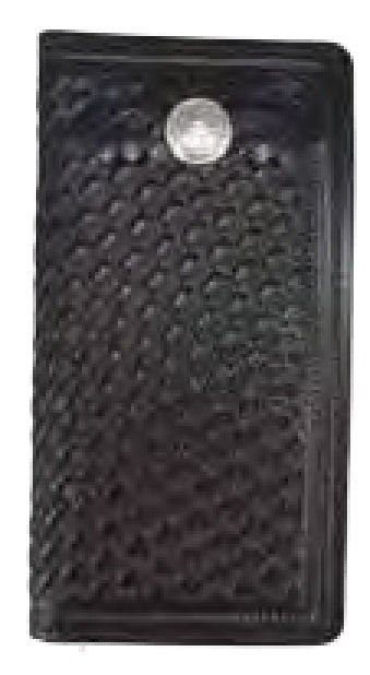 Leather WalletBLACK BASKETWEAVE CONCHO ROPER'S WALLET - Country LeatherBlackCatalog 2019Saving Shepherd