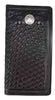 Leather WalletBLACK BASKETWEAVE CONCHO ROPER'S WALLET - Country LeatherBlackCatalog 2019Saving Shepherd