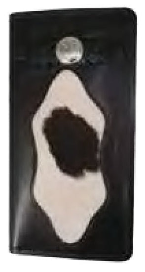Leather WalletBLACK DIAMOND HIDE INSET ROPER'S WALLET - HandcraftedBlackCatalog 2019Saving Shepherd