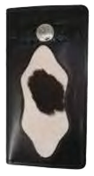 Leather WalletBLACK DIAMOND HIDE INSET ROPER'S WALLET - HandcraftedBlackCatalog 2019Saving Shepherd