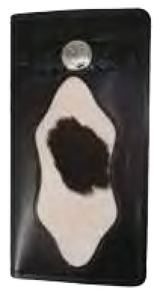 Leather WalletBLACK DIAMOND HIDE INSET ROPER'S WALLET - HandcraftedBlackCatalog 2019Saving Shepherd