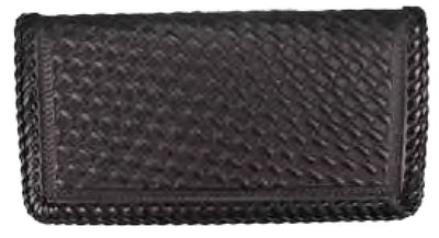 Leather WalletBLACK LACED BASKETWEAVE ROPER'S WALLET - Western ClassicBlackCatalog 2019Saving Shepherd