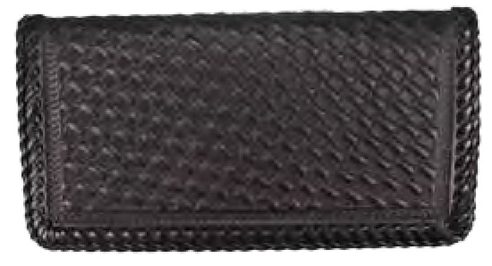 Leather WalletBLACK LACED BASKETWEAVE ROPER'S WALLET - Western ClassicBlackCatalog 2019Saving Shepherd