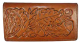 Leather WalletBROWN STITCHED OAK LEAF ROPER'S WALLET - Leather CraftBrownCatalog 2019Saving Shepherd