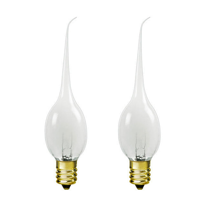 Light Bulbs6-Watt Silicone Candelabra Bulbs | Pack of 2Base: E12Category: Light BulbsSaving Shepherd