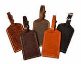 Luggage TagLEATHER LUGGAGE TAG - Amish Handcrafted Full-Grain Travel Bag IDgenuine leatherleatherSaving Shepherd