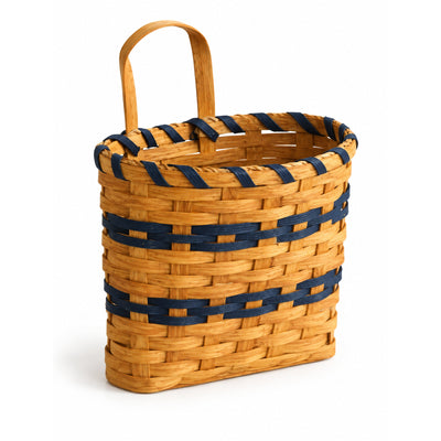 Mail OrganizerLarge Wood-Splint Mail Basket | Amish MadeAmerican-HandcraftedAmish-HandwovenSaving Shepherd