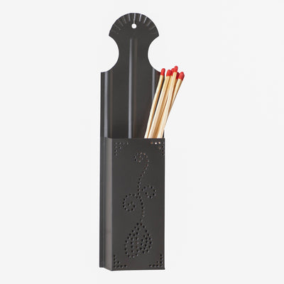 Match HoldersLong Fireplace Match Holder — Smokey BlackCategory: Match HoldersFinish: Smokey BlackSaving Shepherd