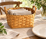 Napkin BasketNapkin Holder Basket | Handwoven by Amish ArtisansAmerican-HandcraftedAmish-HandwovenSaving Shepherd