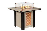 Outdoor Furniture3 PIECE BERKSHIRE FIRE PIT SET - 30"sq Fire Table & 2 Casual ChairsAdirondackcampfireSaving Shepherd