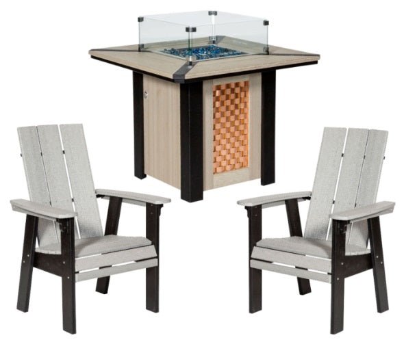 Outdoor Furniture3 PIECE BERKSHIRE FIRE PIT SET - 30