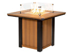 Outdoor Furniture3 PIECE BERKSHIRE FIRE PIT SET - 30"sq Fire Table & 2 Casual ChairsAdirondackcampfireSaving Shepherd