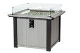 Outdoor Furniture3 PIECE KENSINGTON FIRE PIT SET - 35"sq Fire Table & 2 Casual ChairsAdirondackchairSaving Shepherd