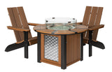Outdoor Furniture3 PIECE SAVANNAH FIRE PIT SET - 40" Fire Table & 2 Adirondack ChairsAdirondackcampfireSaving Shepherd