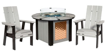 Outdoor Furniture3 PIECE SAVANNAH FIRE PIT SET - 40